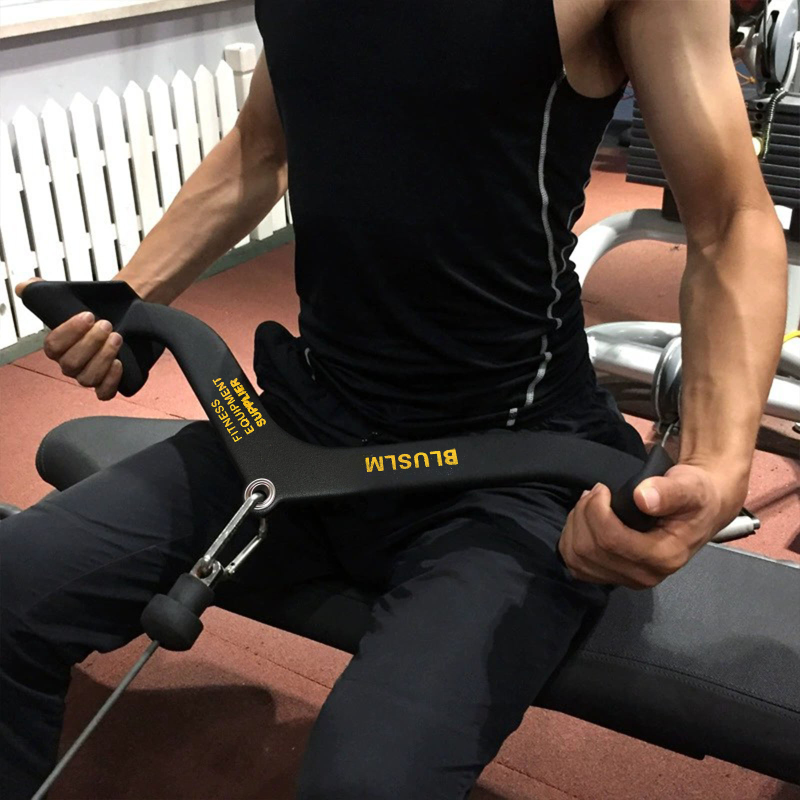 Home Gym Rowing Machine - Home GYM Fitness Lat ดึง Handle