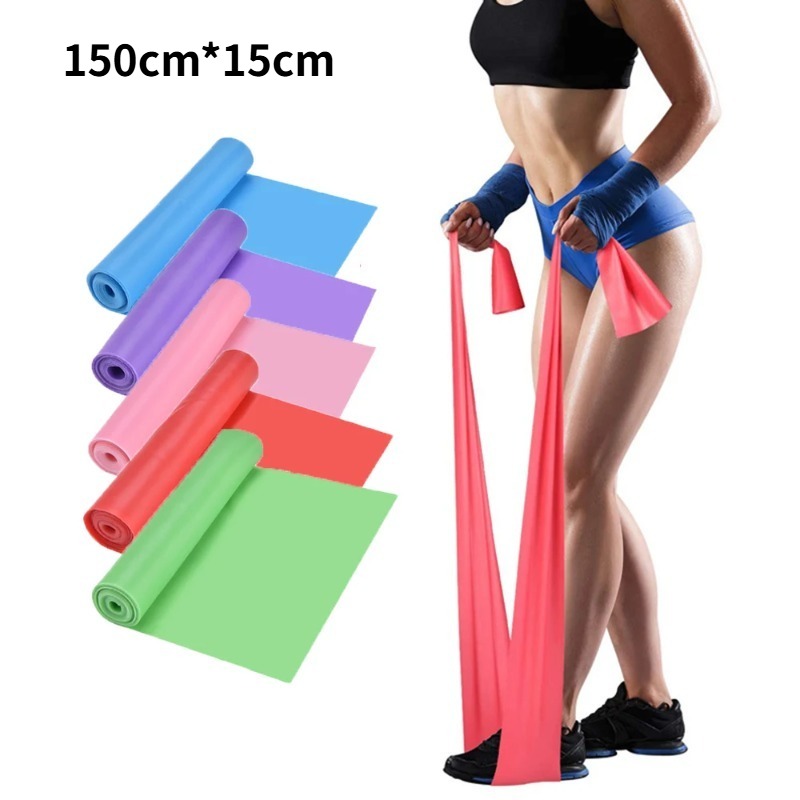 Home Gym Resistance Machine - ยางยืดออกกำลังกายจากน้ำยางธรรมชาติ สำหรับโยคะ พิลาทิส ฟิตเนส ที่บ้าน และการฝึกซ้อม