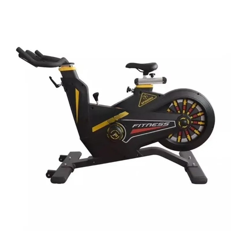 Home Gym Fitness - จักรยานปั่นออกกำลังกายในร่มแบบเชิงพาณิชย์ ระบบขับเคลื่อนด้วยโซ่ อุปกรณ์ฟิตเนสสำหรับออกกำลังกายที่บ้าน