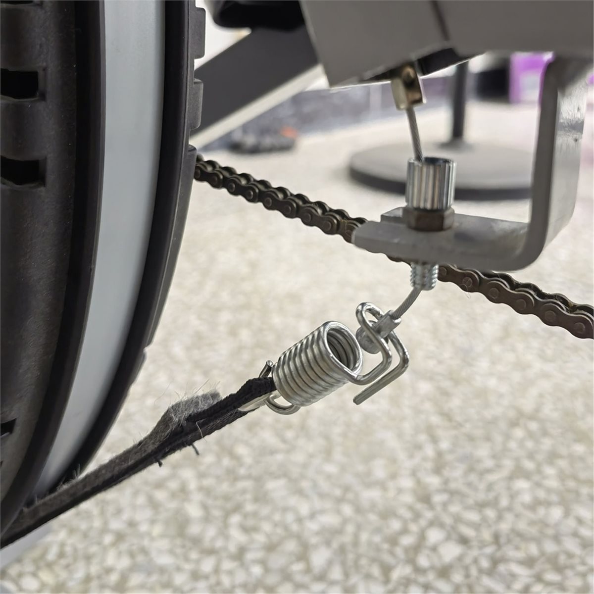 Home Gym Portable - สายรัดต้านทานแรงสำหรับจักรยานออกกำลังกาย ABST สายรัดต้านทานสำหรับยิม พกพาสะดวก ใช้ในบ้านได้ ใช้งานได้จริง