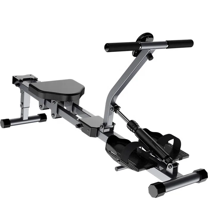 Home Gym Rowing Machine - เครื่องออกกำลังกายแบบพับได้ ระบบไฮดรอลิก สำหรับฝึกความแข็งแรงและแอโรบิก ใช้ในบ้านหรือยิม รุ่นอัพเกรด ลดราคาพิเศษ