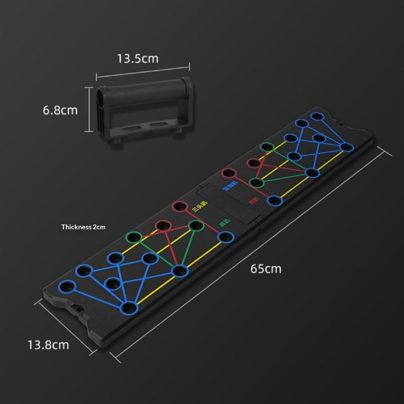 Home Gym Packages - อุปกรณ์ออกกำลังกายที่บ้าน แผ่นวิดพื้น 24 รู 1 ชุด