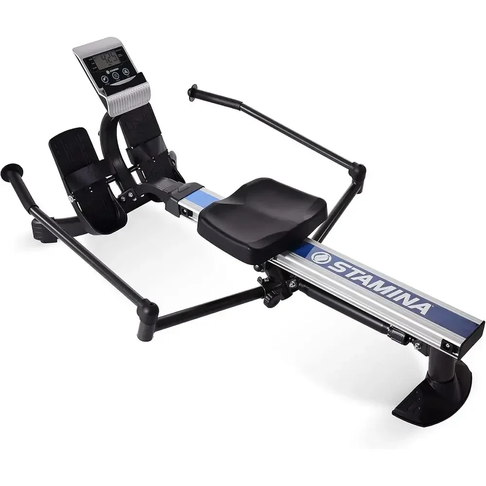 Home Gym Resistance Machine - เครื่องกรรเชียงบกไฮดรอลิก, แรงต้าน 250 ปอนด์, อุปกรณ์ออกกำลังกายสำหรับฟิตเนสที่บ้าน