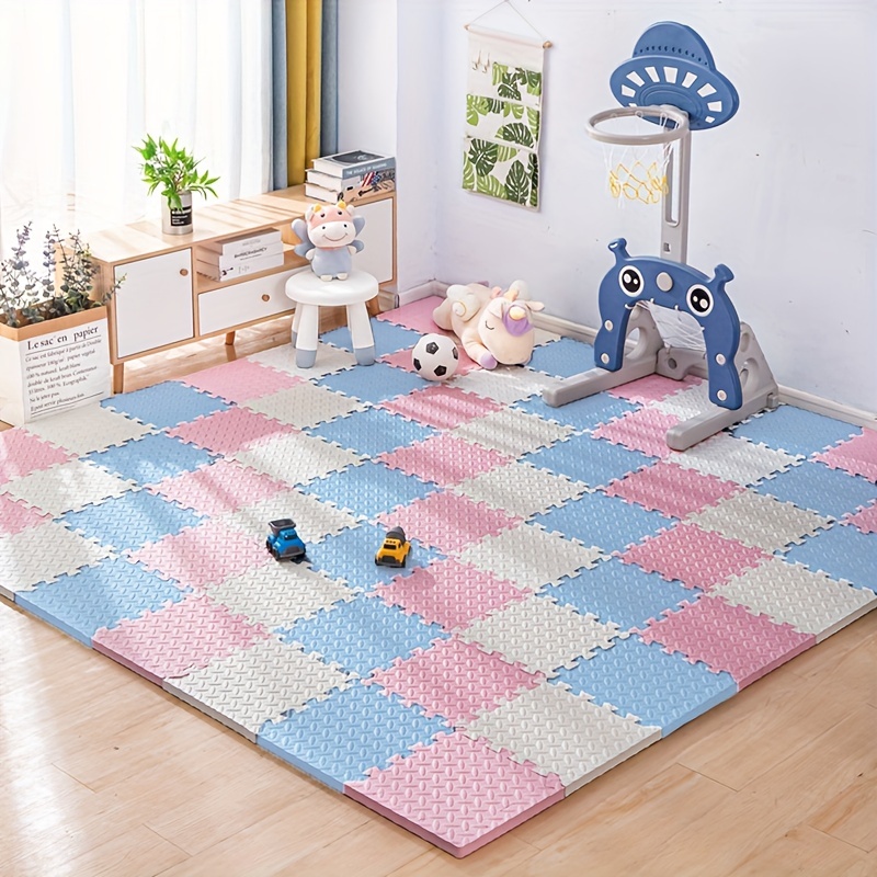 Home Gym Tunturi - แผ่นรองออกกำลังกาย EVA ลายใบไม้ ขนาด 30*30 ซม.