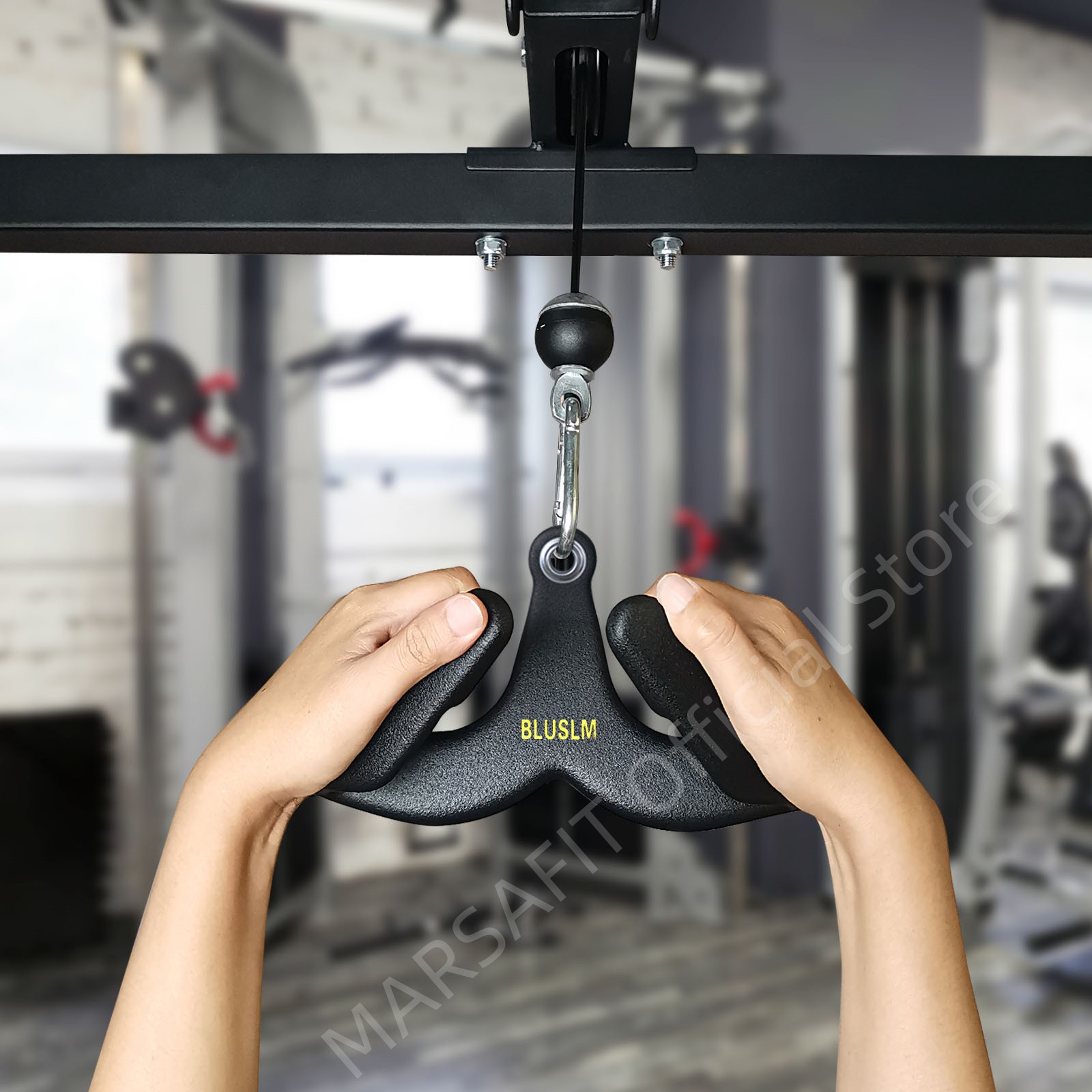 Home GYM Fitness Lat ดึง Handl - Home Gym Rowing Machine บทวิจารณ์และราคา