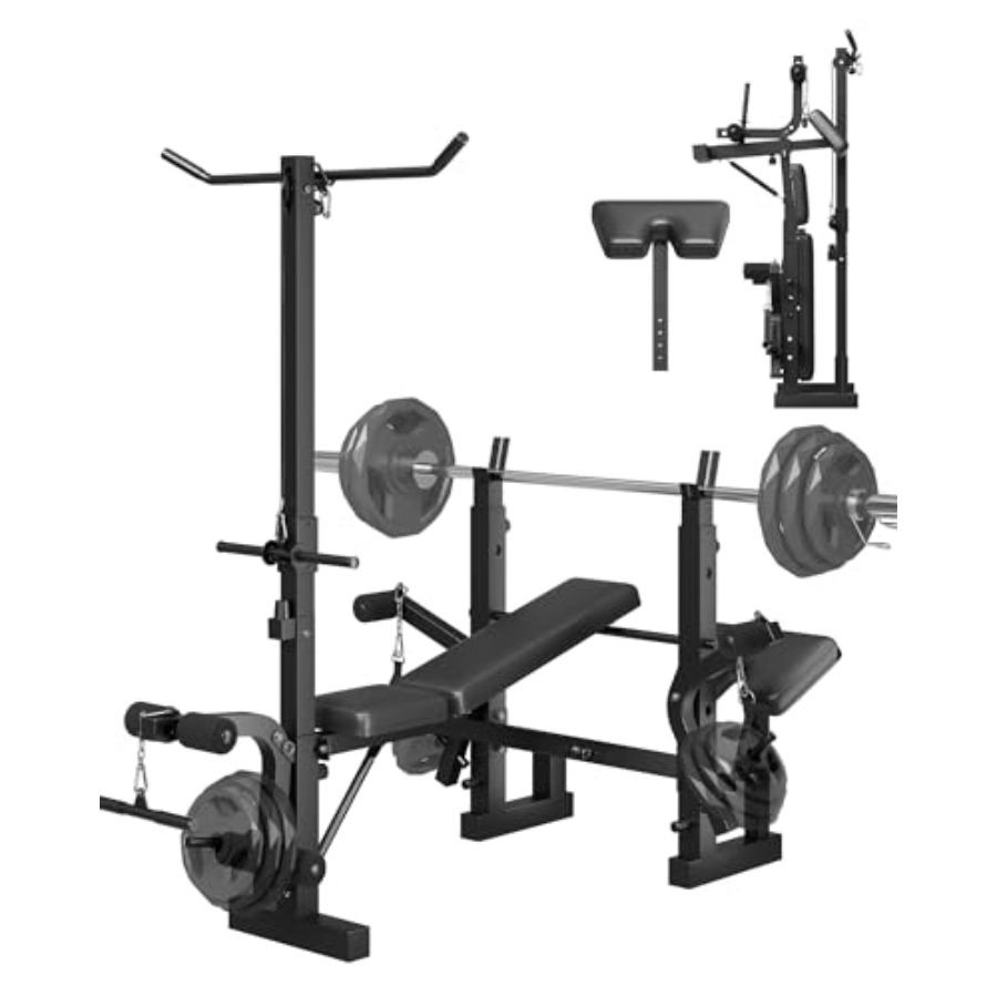 ชุดม้านั่งยกน้ำหนักแบบพับได้ 8 - Home Gym Lat Pulldown บทวิจารณ์และราคา