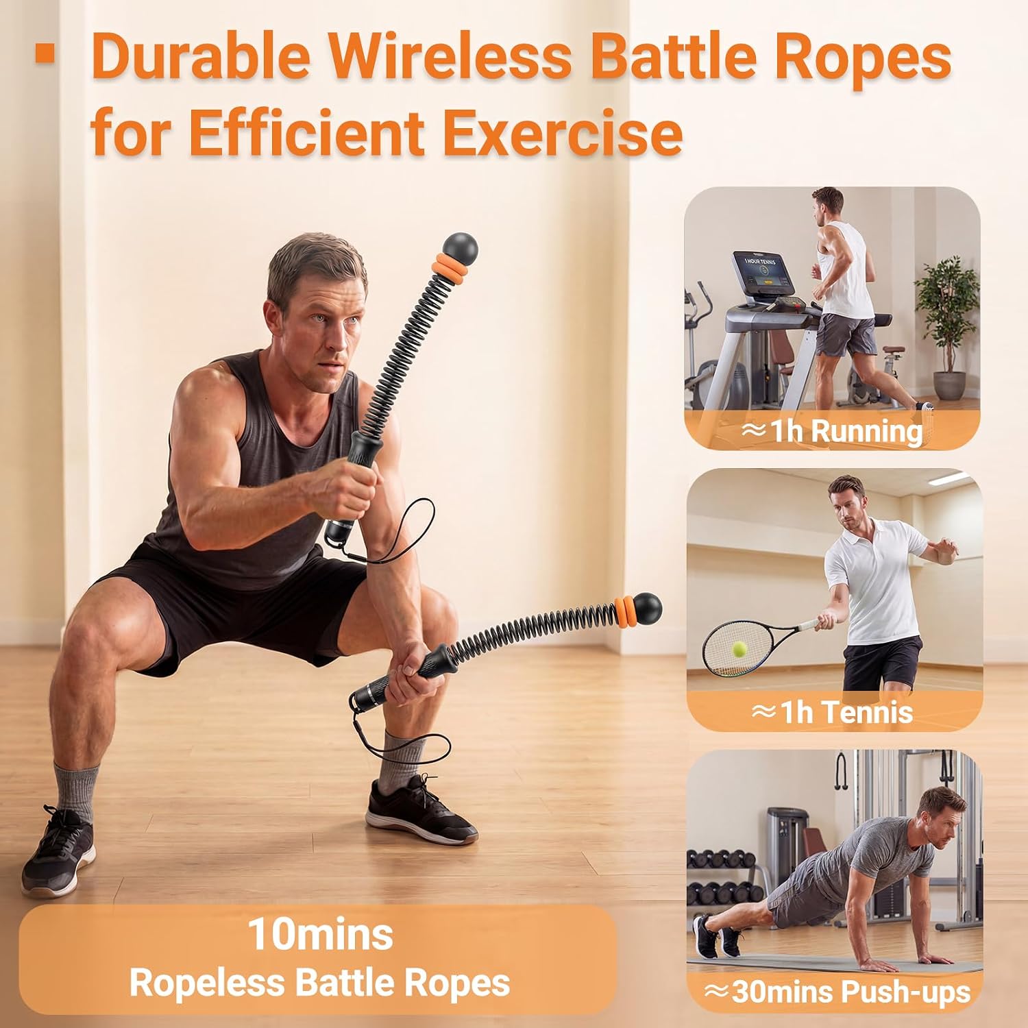 เชือกออกกำลังกายแบบปรับได้สำหร - Home Gym Portable บทวิจารณ์และราคา