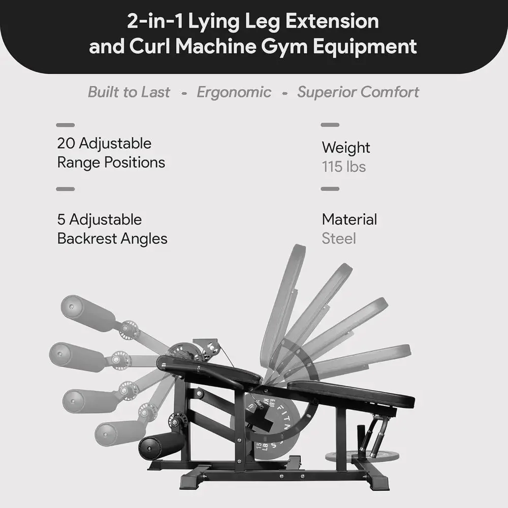 เครื่องออกกำลังกายขาอเนกประสงค - Home Gym Leg Extension Machine บทวิจารณ์และราคา