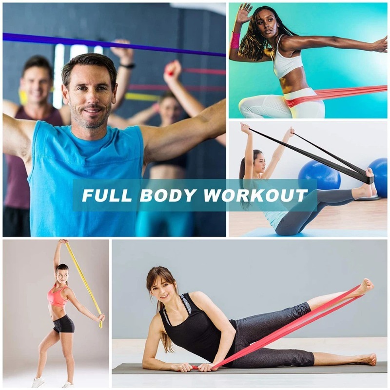 ยางยืดออกกำลังกายจากน้ำยางธรรม - Home Gym Resistance Machine บทวิจารณ์และราคา