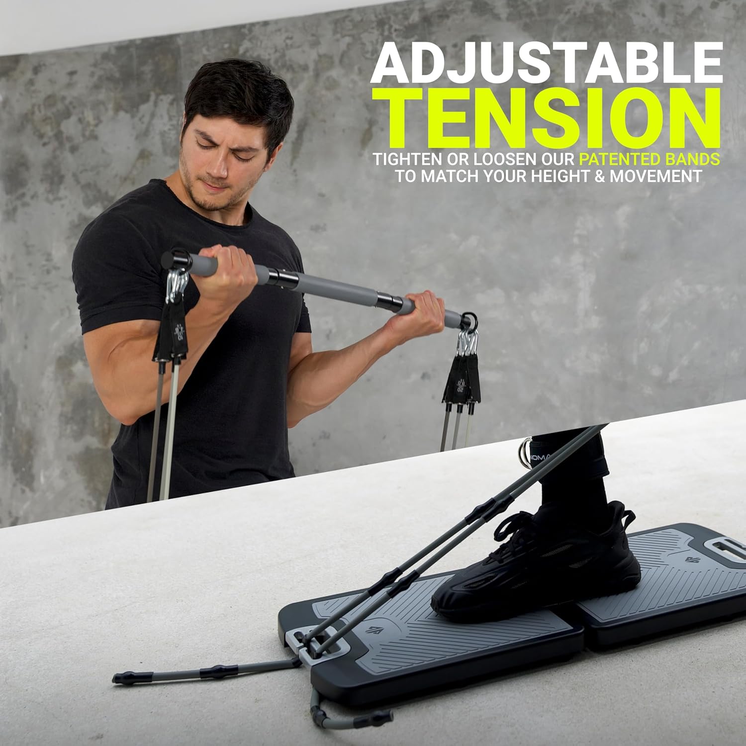 ชุดอุปกรณ์ออกกำลังกายแบบพกพาออ - Home Gym Portable บทวิจารณ์และราคา