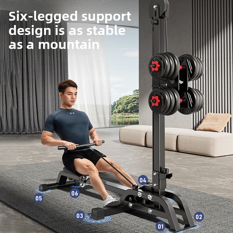 เครื่องกรรเชียงบกสำหรับใช้ในบ้ - Home Gym Rowing Machine บทวิจารณ์และราคา