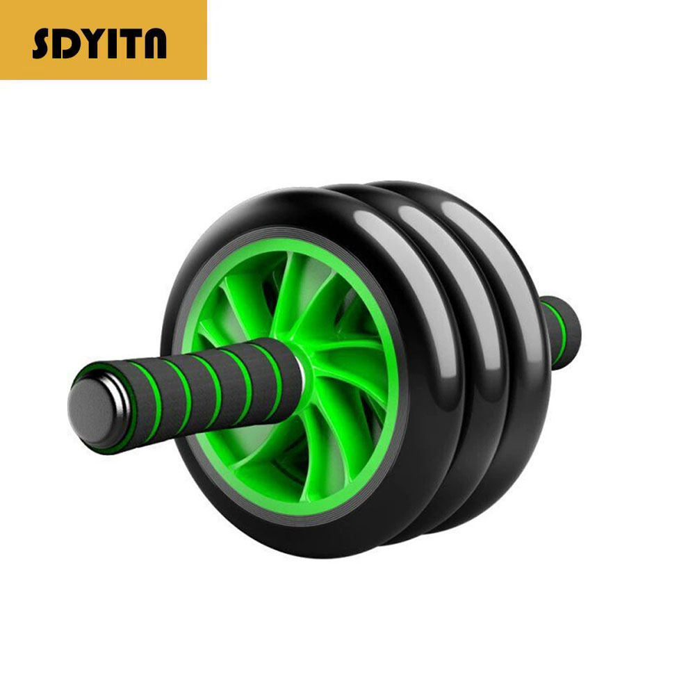 ลูกกลิ้งหน้าท้องแบบพกพาพร้อมล้ - Ab Roller Wheel บทวิจารณ์และราคา
