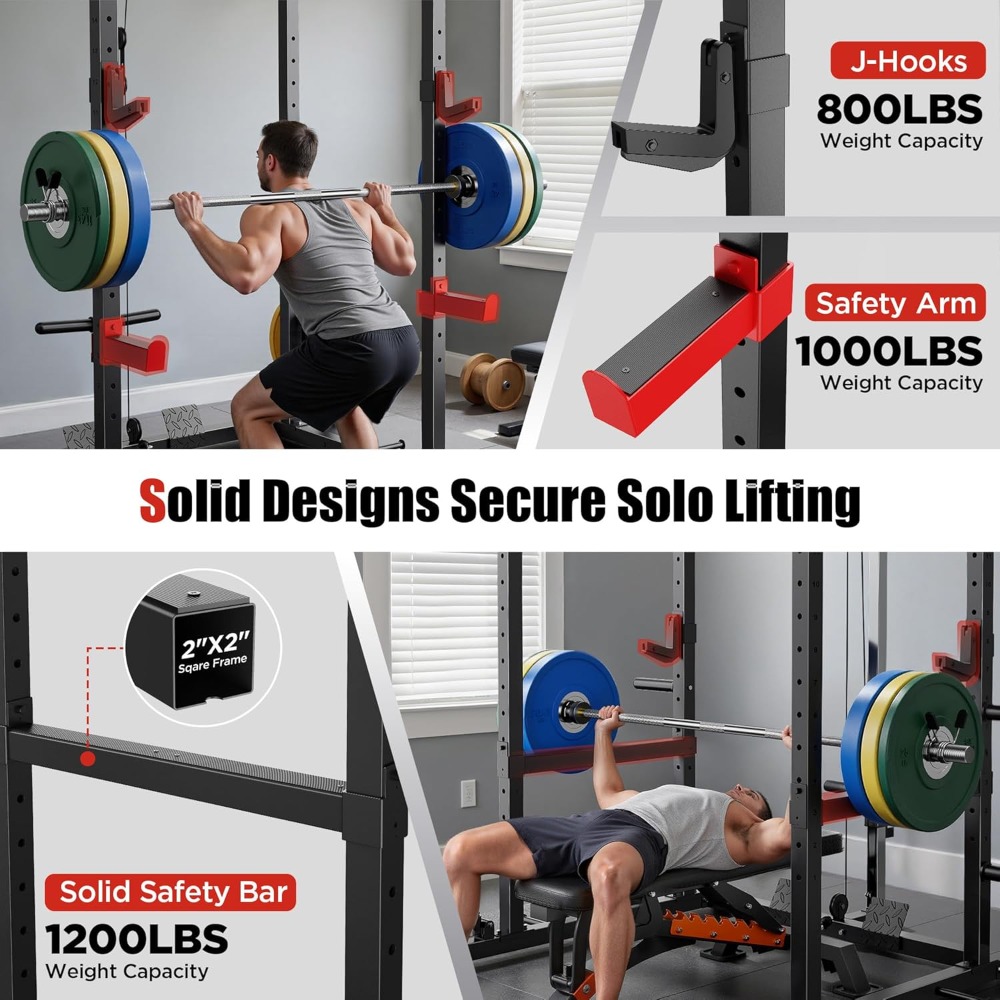 แร็คยกน้ำหนักอเนกประสงค์พร้อมร - Home Gym Lat Pulldown บทวิจารณ์และราคา