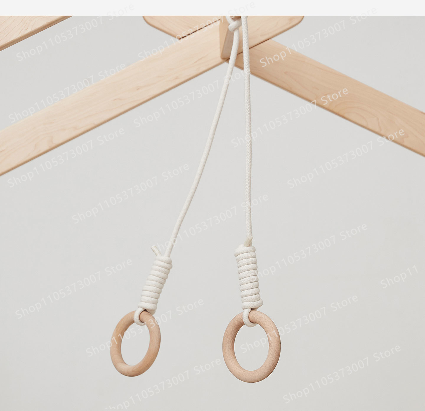 ห่วงแขวนเตียง, อุปกรณ์ไม้เนื้อ - Gymnastic Rings Wooden บทวิจารณ์และราคา
