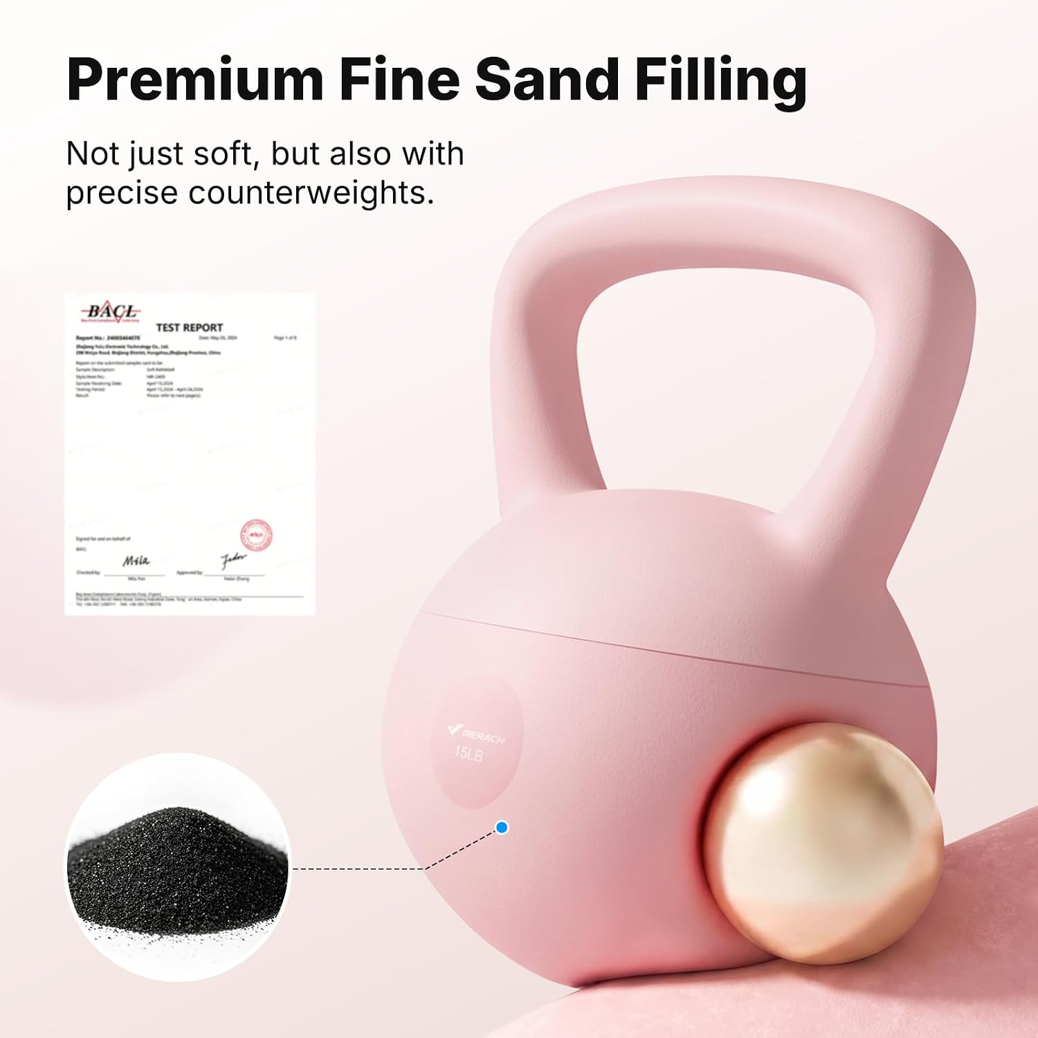 เคทเทิลเบลล์แบบนุ่มพร้อมด้ามจั - Home Gym Kettler บทวิจารณ์และราคา