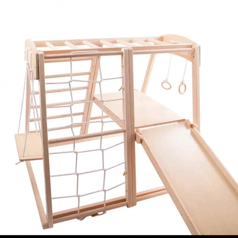 สนามเด็กเล่นในร่ม Montessori B - Gymnastic Rings Wooden บทวิจารณ์และราคา