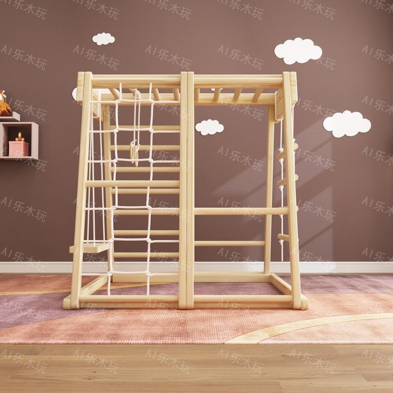 สนามเด็กเล่นในร่ม Montessori B - Gymnastic Rings Wooden บทวิจารณ์และราคา