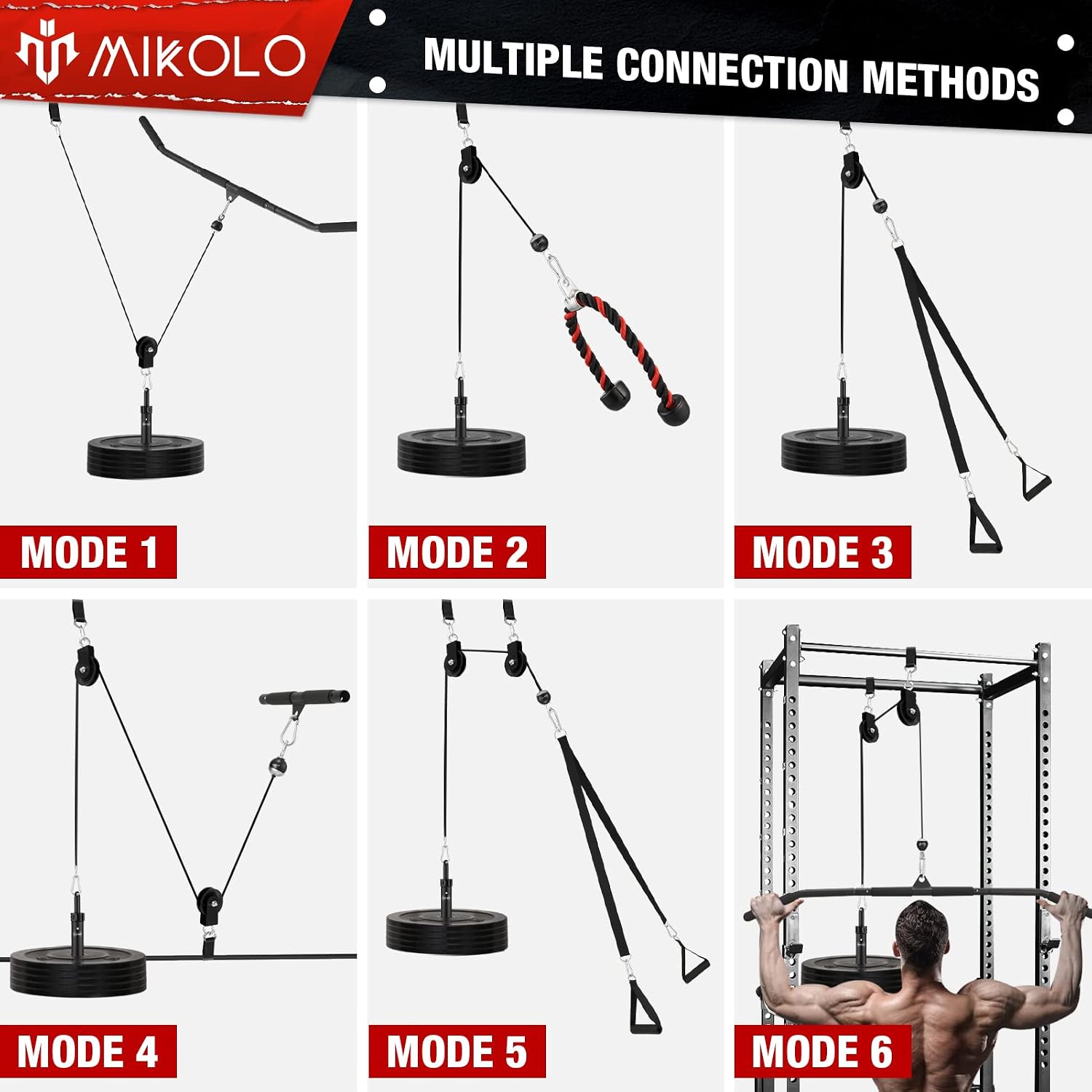 ระบบรอกยกน้ำหนักแบบอัพเกรดสำหร - Home Gym System บทวิจารณ์และราคา