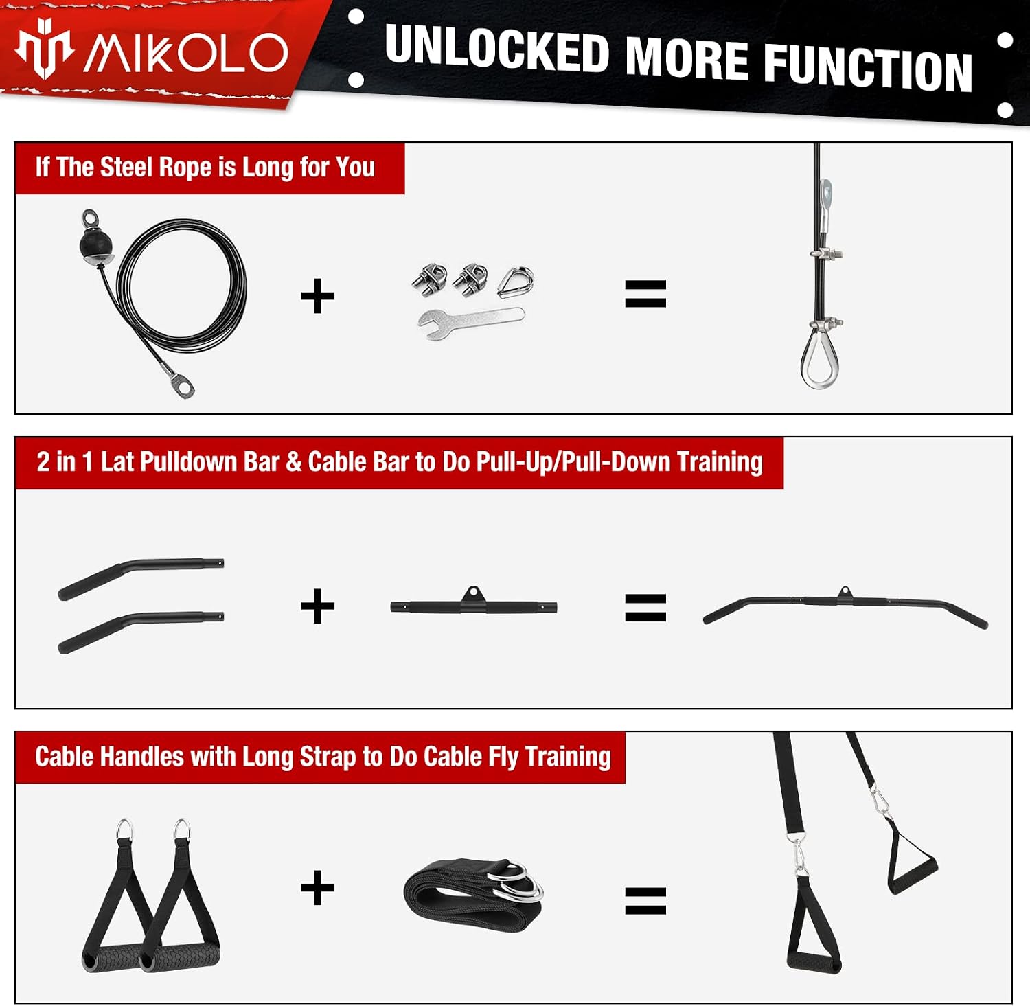 ระบบรอกยกน้ำหนักแบบอัพเกรดสำหร - Home Gym System บทวิจารณ์และราคา