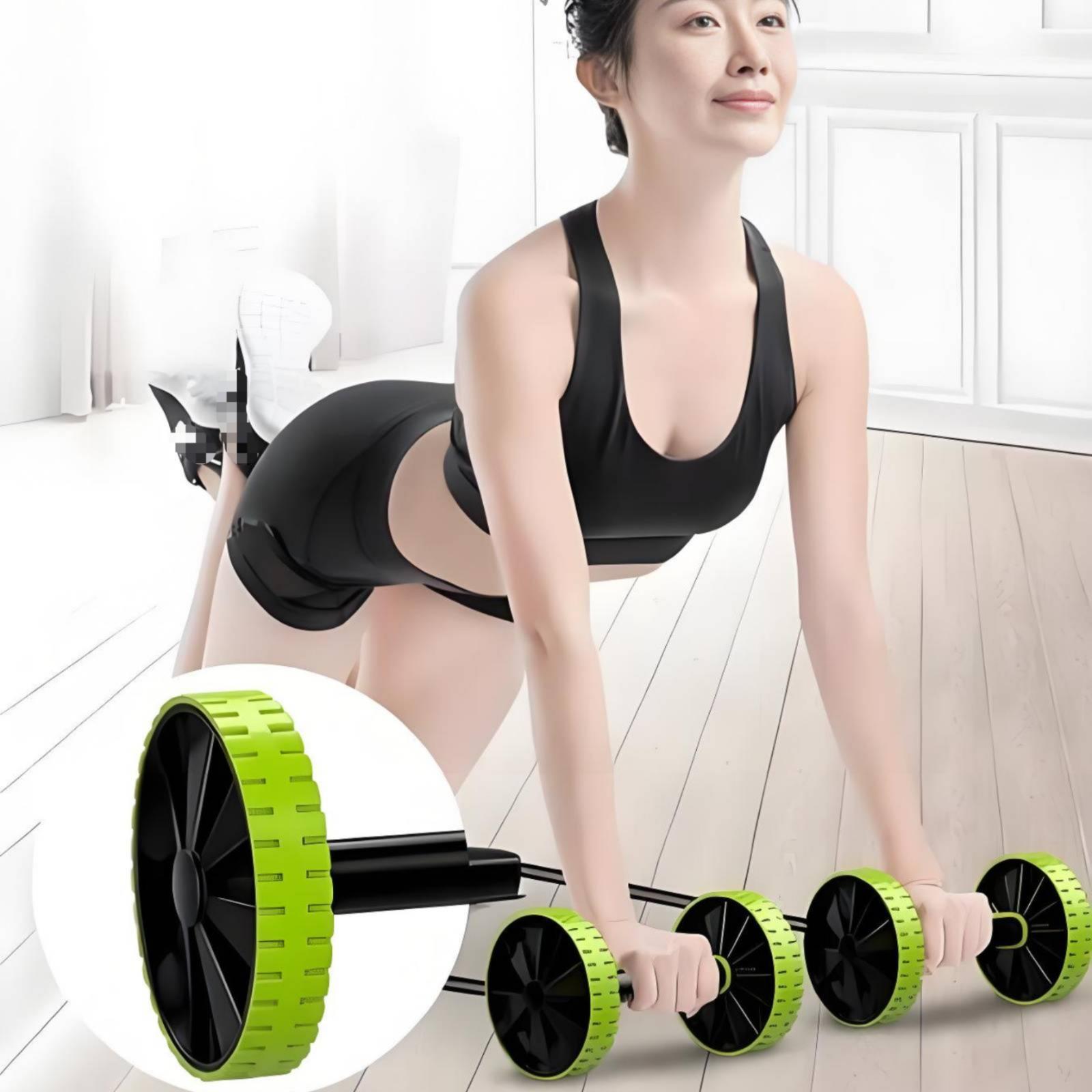 ล้อออกกำลังกายหน้าท้อง Core Tr - Ab Roller Wheel บทวิจารณ์และราคา