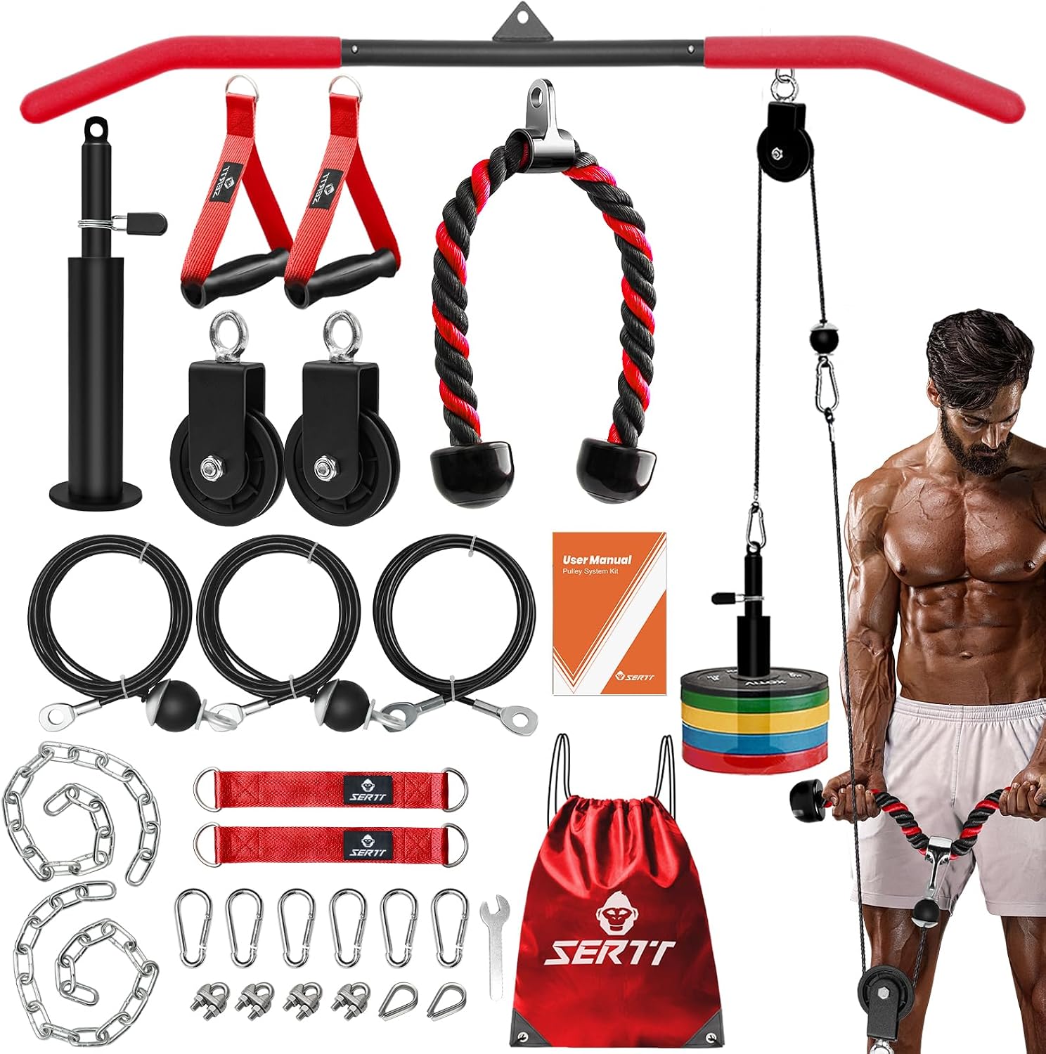 ระบบรอกออกกำลังกายที่บ้านสำหรั - Home Gym System บทวิจารณ์และราคา