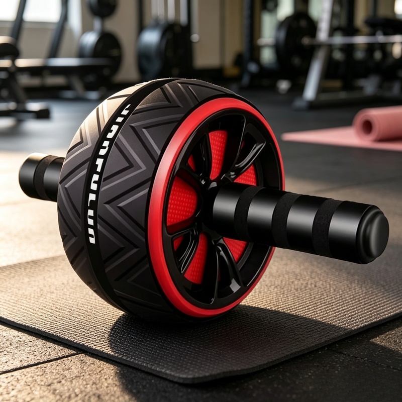 ล้อบริหารหน้าท้องแบบกันลื่น ทน - Ab Roller Wheel บทวิจารณ์และราคา