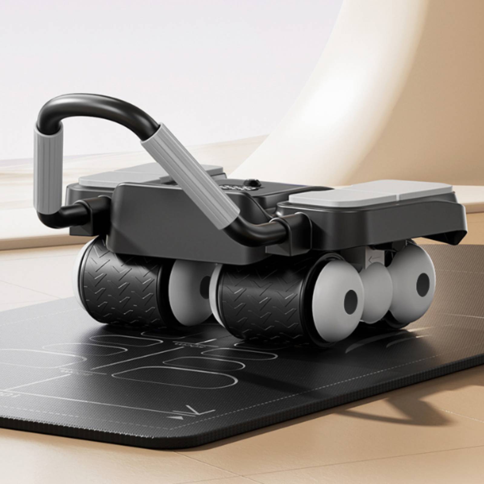 ล้อบริหารหน้าท้องแบบสี่ล้อ ล้อ - Ab Roller Wheel บทวิจารณ์และราคา