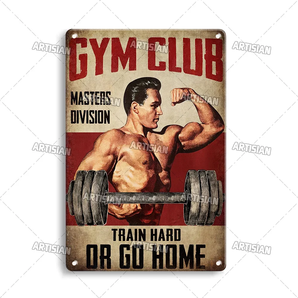 ป้ายโลหะตกแต่งผนังลายศิลปะคำคม - Home Gym Setup บทวิจารณ์และราคา