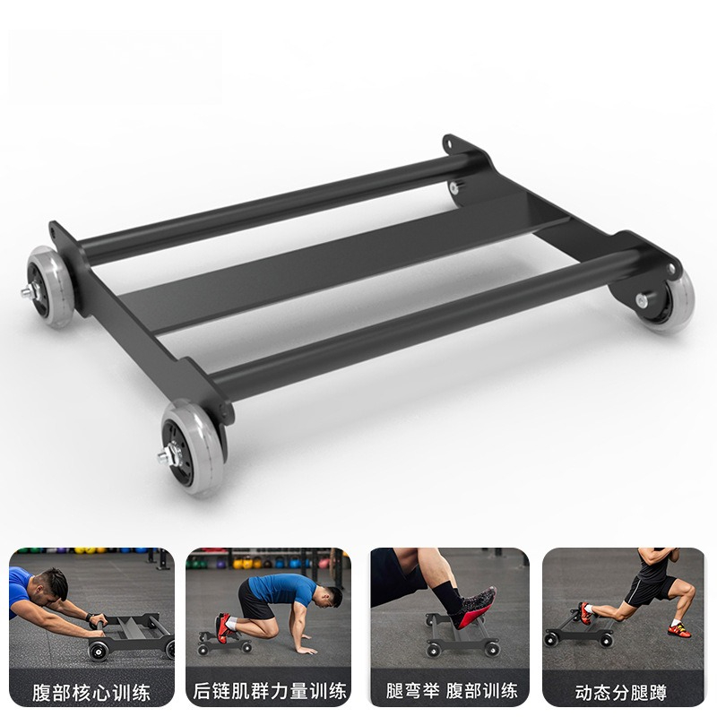ล้อบริหารหน้าท้องพร้อมแผ่นรองร - Ab Roller Wheel บทวิจารณ์และราคา