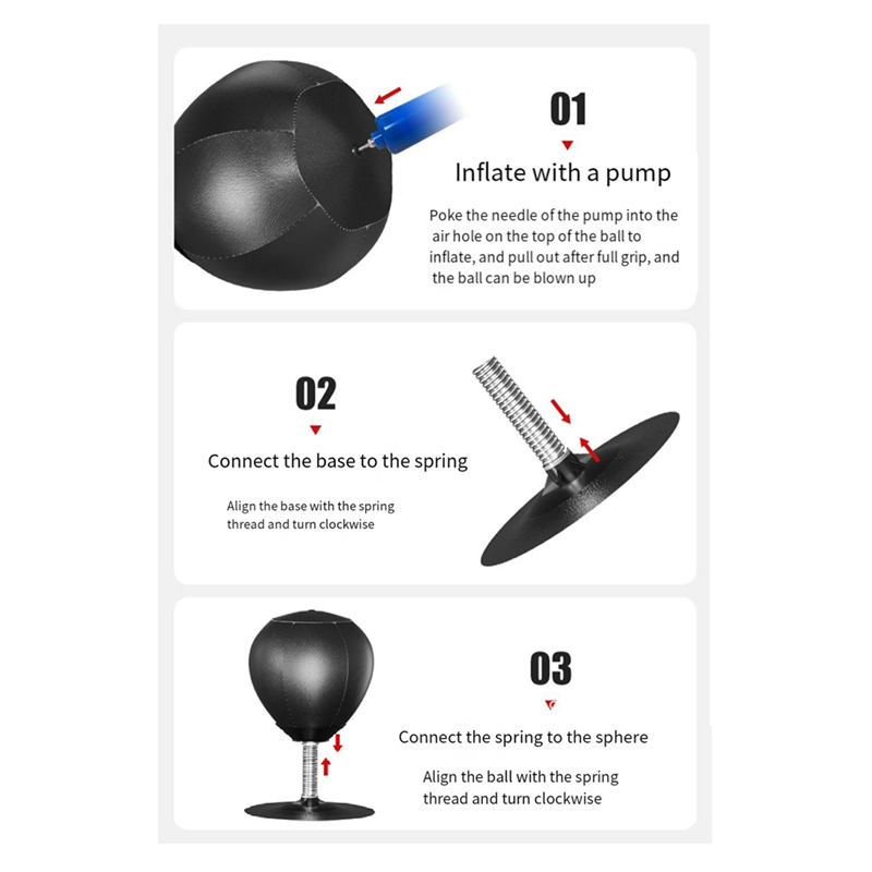 FBIL-เดสก์ท็อปกระสอบทรายชกมวย  - Speed Bag Boxing บทวิจารณ์และราคา