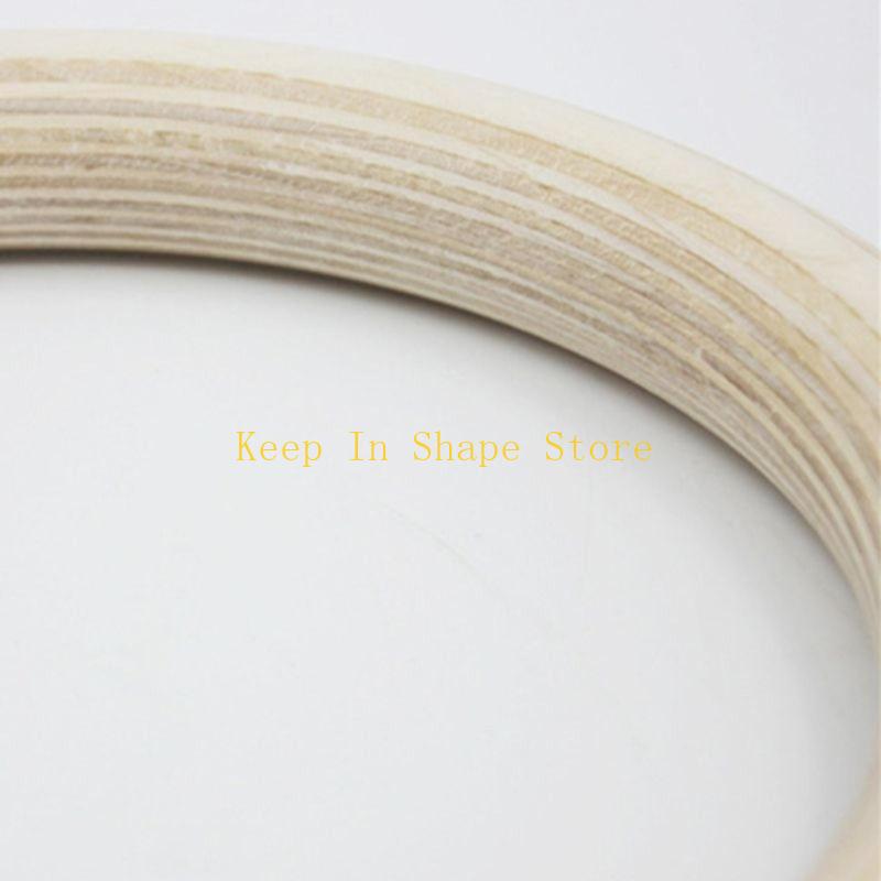 U1JC 1 PC Fitness Heavy Duty G - Gymnastic Rings Wooden บทวิจารณ์และราคา