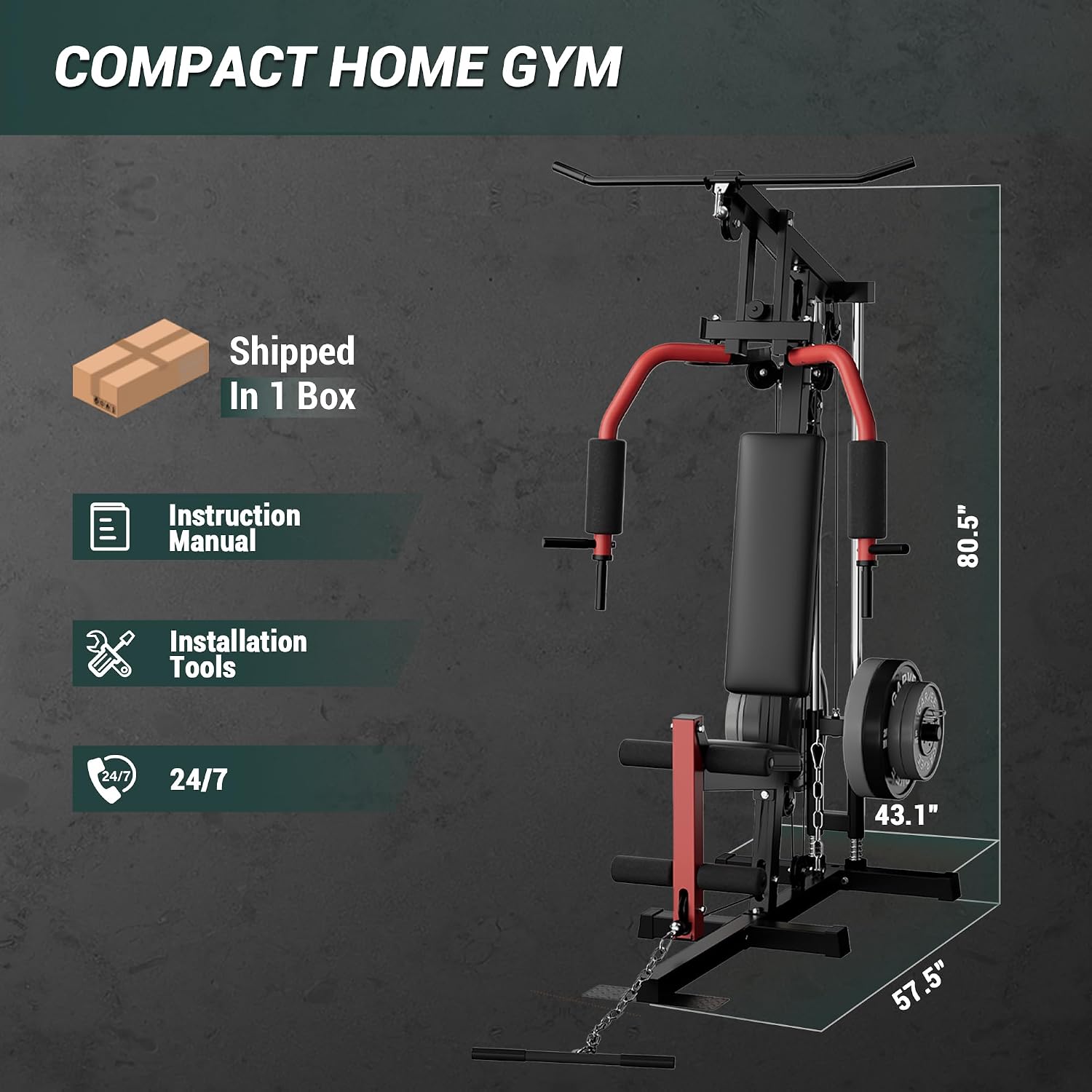 เครื่องออกกำลังกายแบบครบวงจรสำ - Home Gym Leg Extension Machine บทวิจารณ์และราคา