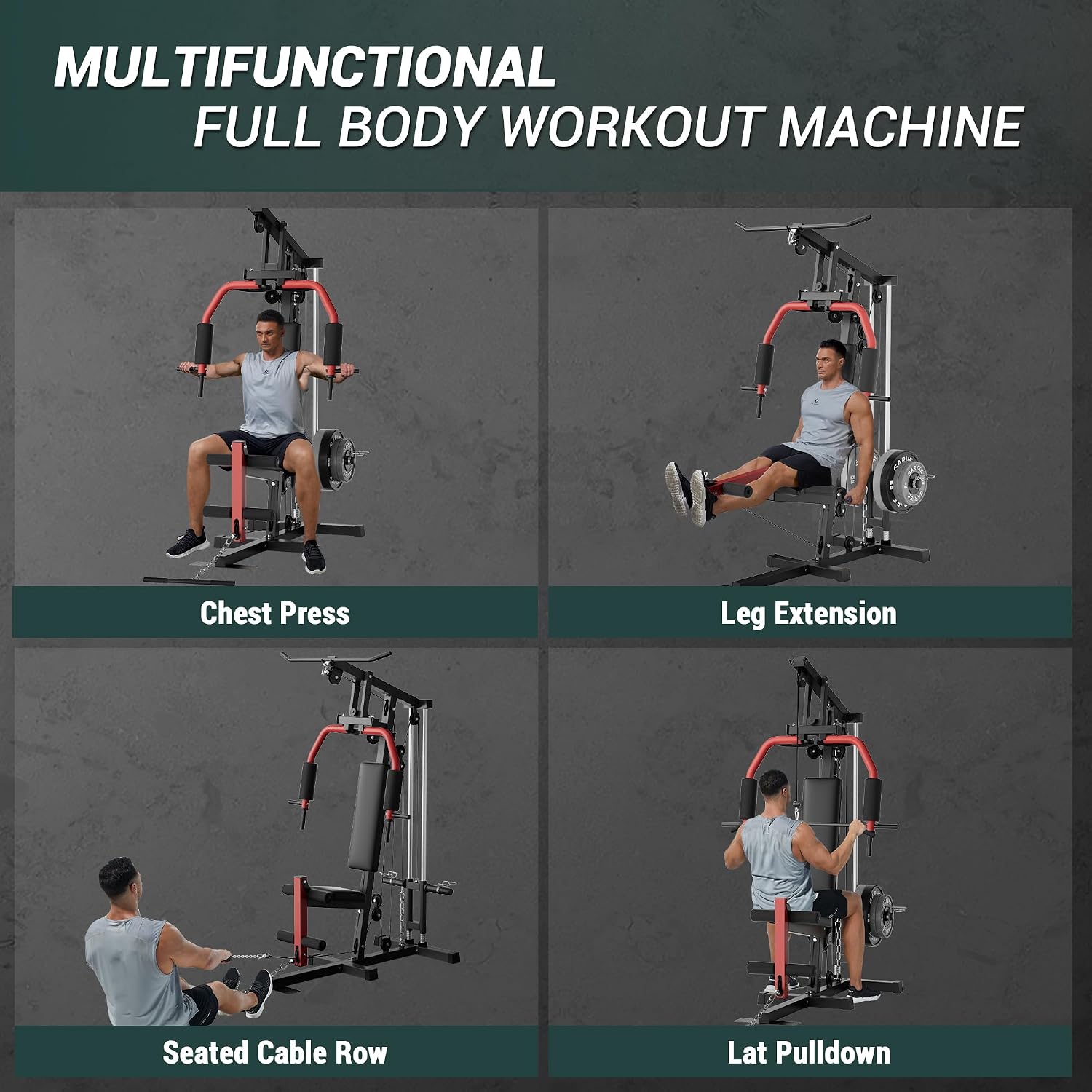 เครื่องออกกำลังกายแบบครบวงจรสำ - Home Gym Leg Extension Machine บทวิจารณ์และราคา