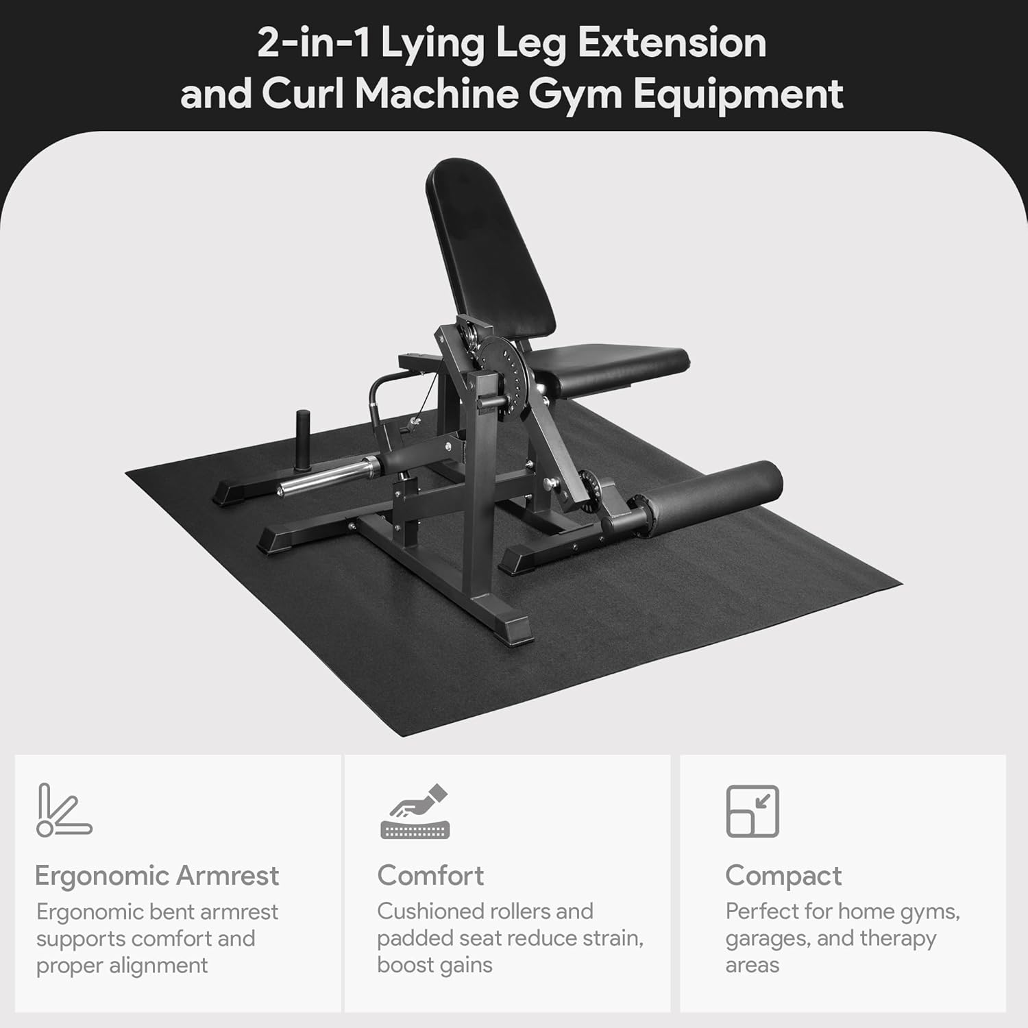 เครื่องบริหารขา 2-in-1 สำหรับเ - Home Gym Leg Extension Machine บทวิจารณ์และราคา