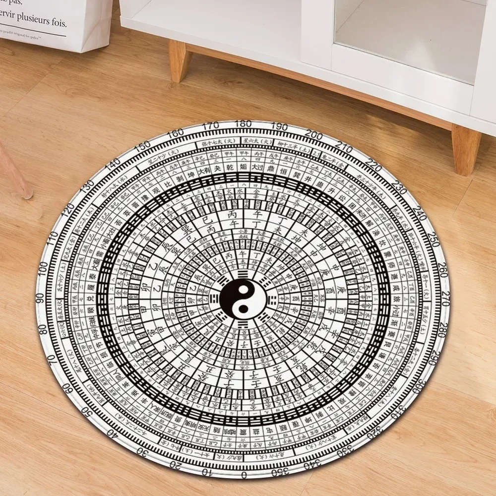 Yin Yang Taiji รอบพรมดอกไม้แห่ - Home Gym Tunturi บทวิจารณ์และราคา