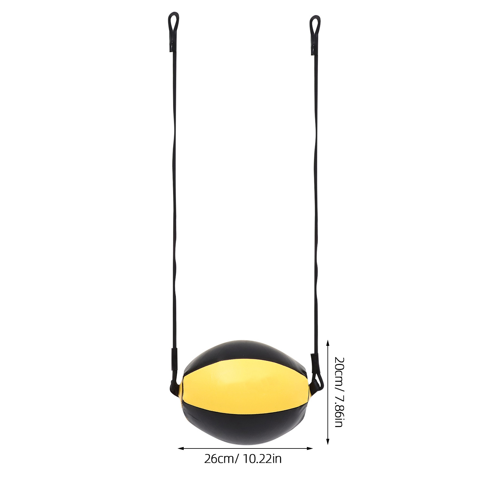 ลูกบอลชกมวยสองด้าน สีดำ-เหลือง - Speed Bag Boxing บทวิจารณ์และราคา