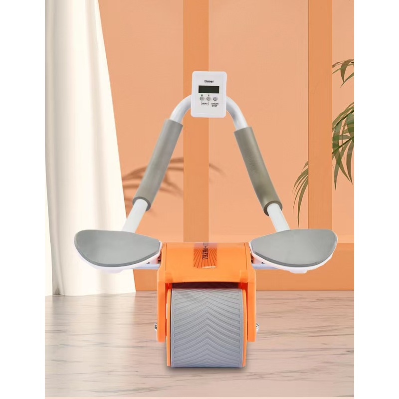 ล้อบริหารหน้าท้องแบบเด้งกลับอั - Ab Roller Wheel บทวิจารณ์และราคา
