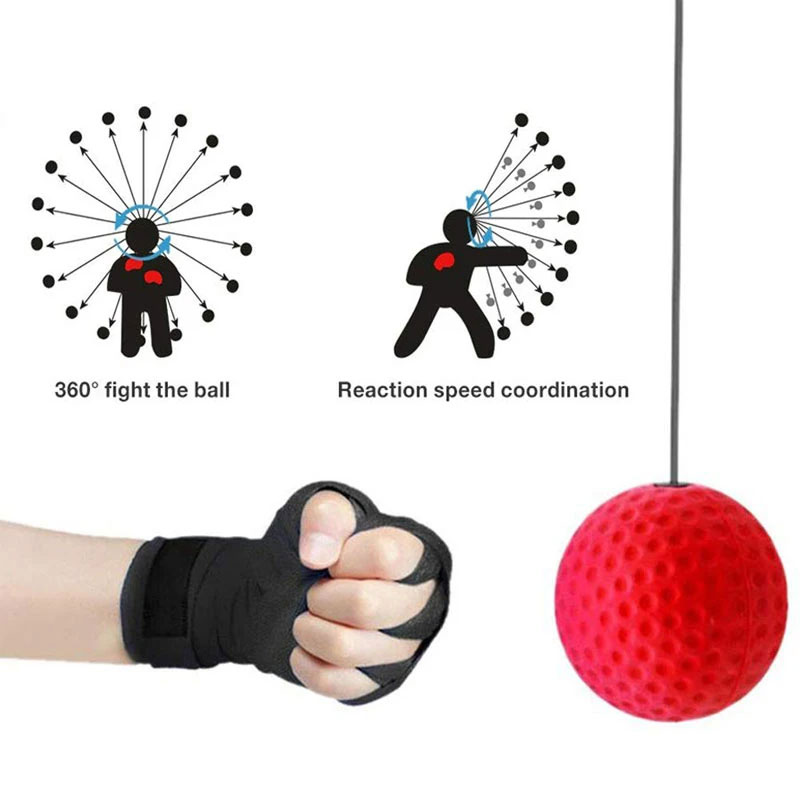 ลูกบอลฝึกปฏิกิริยาตอบสนองสำหรั - Speed Bag Boxing บทวิจารณ์และราคา