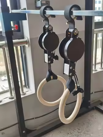 ห่วงออกกำลังกายไม้เบิร์ช รับน้ - Gymnastic Rings Wooden บทวิจารณ์และราคา