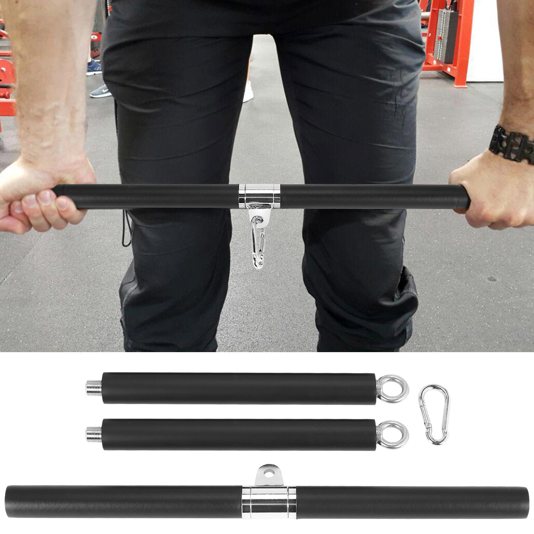 อุปกรณ์เสริมสายเคเบิลแบบปรับได - Home Gym Lat Pulldown บทวิจารณ์และราคา