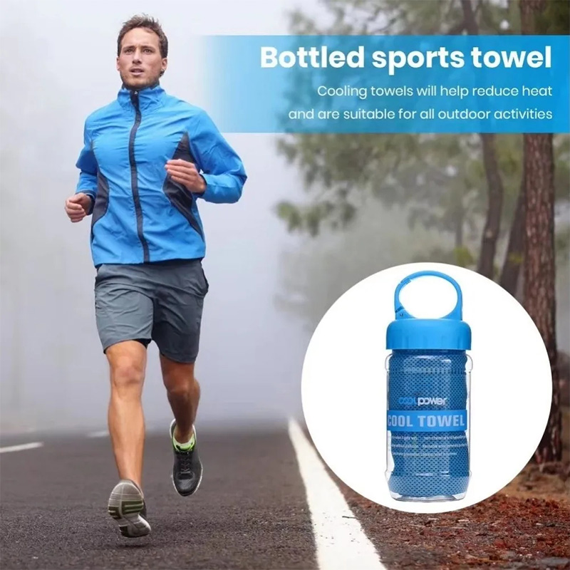 ผ้าขนหนูเย็นสำหรับเล่นกีฬา แห้ - Home Gym Portable บทวิจารณ์และราคา