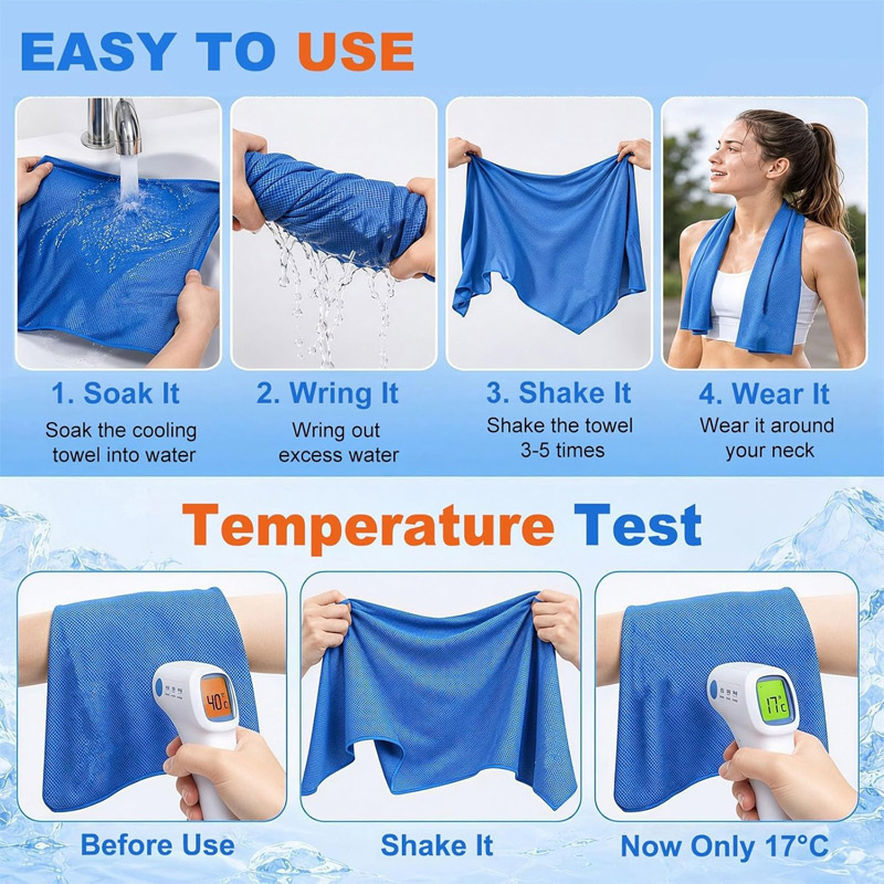 ผ้าขนหนูเย็นสำหรับเล่นกีฬา แห้ - Home Gym Portable บทวิจารณ์และราคา