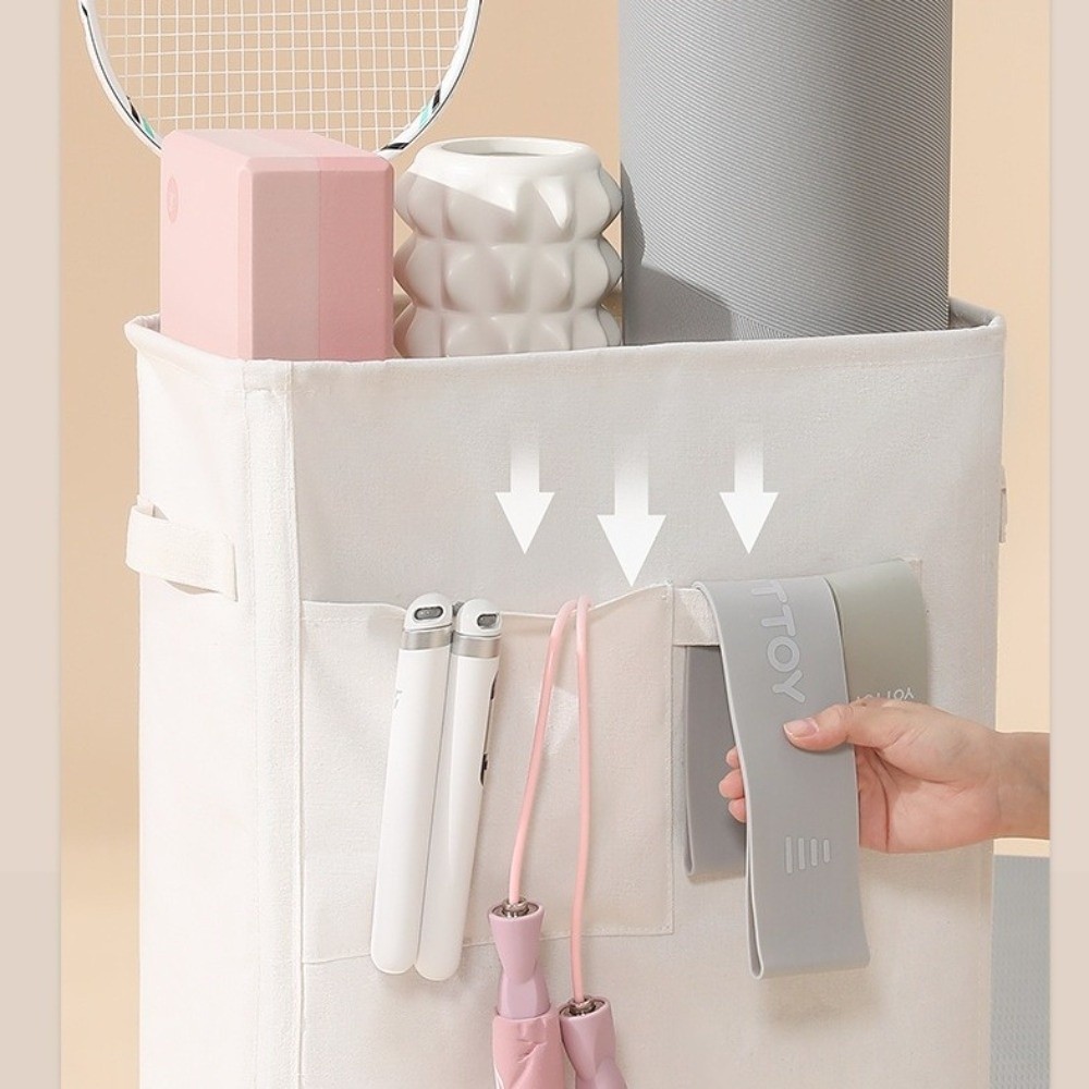 พับเสื่อโยคะตะกร้าเก็บความจุขน - Home Gym Folding Rack บทวิจารณ์และราคา