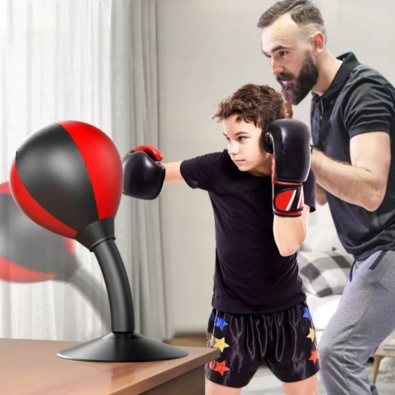 ลูกบอลชกมวยแบบตั้งโต๊ะ ถุงทราย - Speed Bag Boxing บทวิจารณ์และราคา
