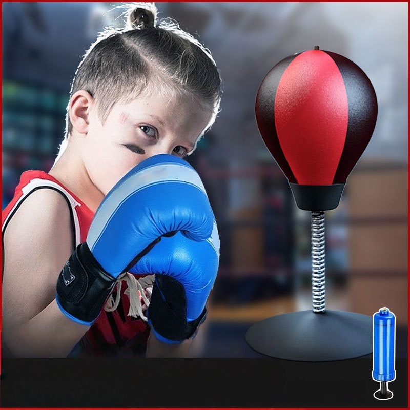 ลูกบอลชกมวยแบบตั้งโต๊ะ ถุงทราย - Speed Bag Boxing บทวิจารณ์และราคา