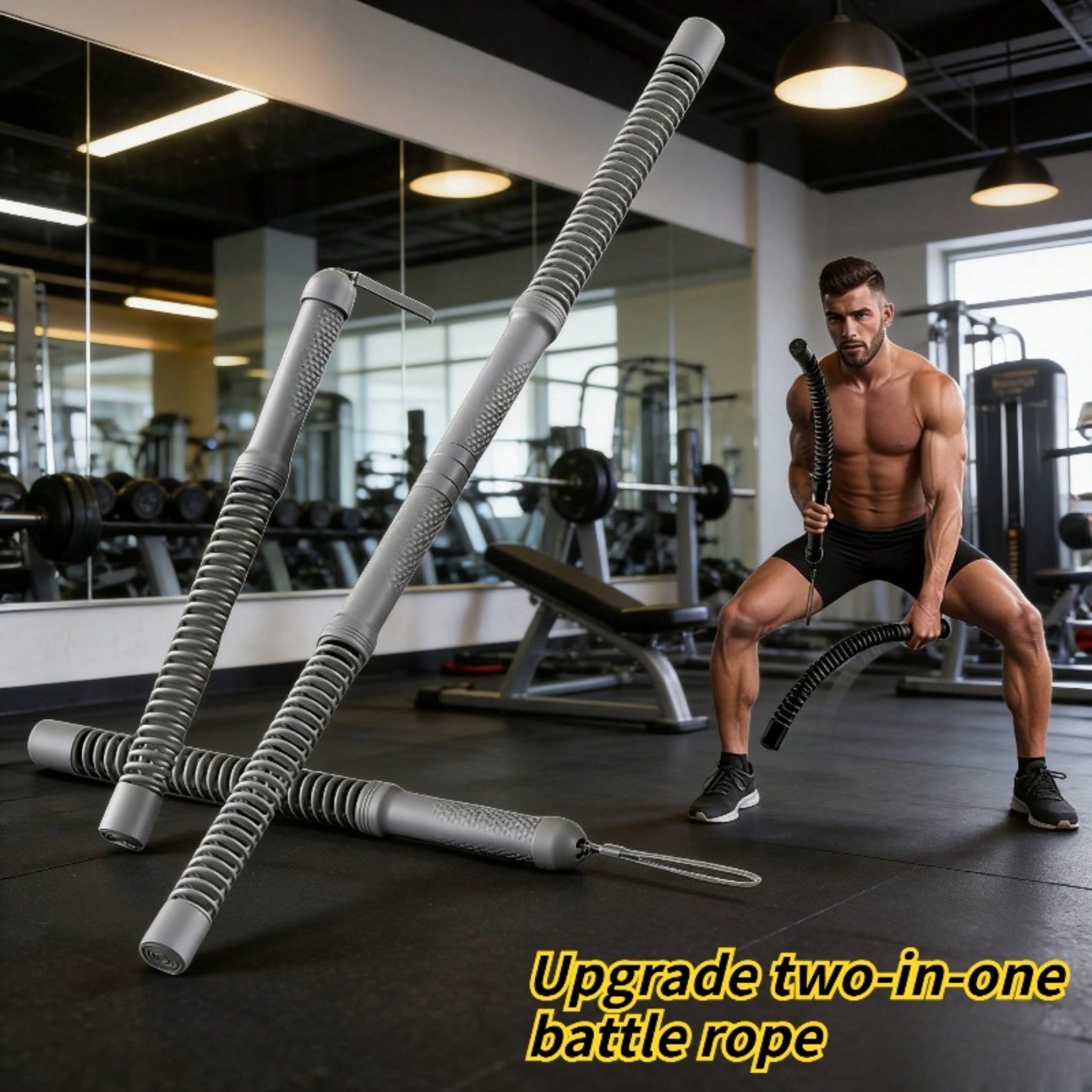 อุปกรณ์ออกกำลังกายแบบ 2-in-1 ร - Home Gym Portable บทวิจารณ์และราคา