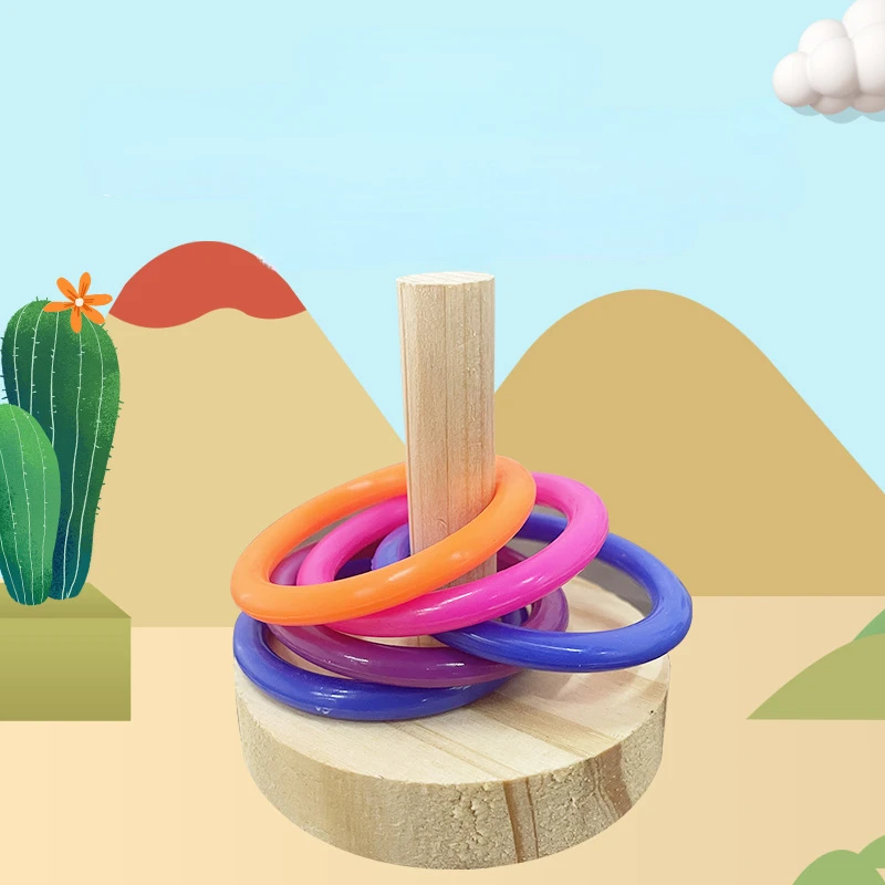 ไม้ Interactive Parrot แหวนของ - Gymnastic Rings Wooden บทวิจารณ์และราคา