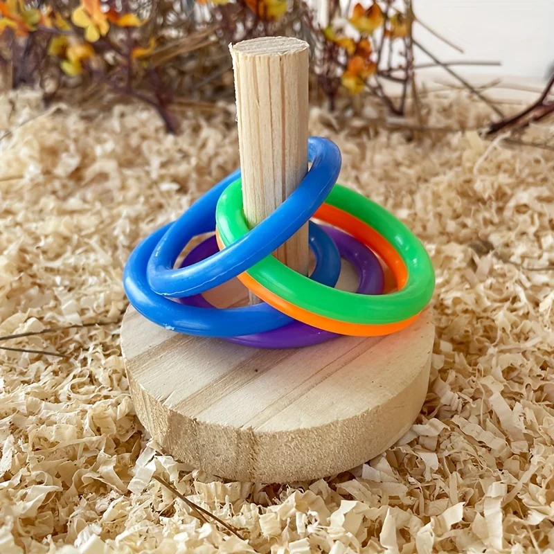 ไม้ Interactive Parrot แหวนของ - Gymnastic Rings Wooden บทวิจารณ์และราคา
