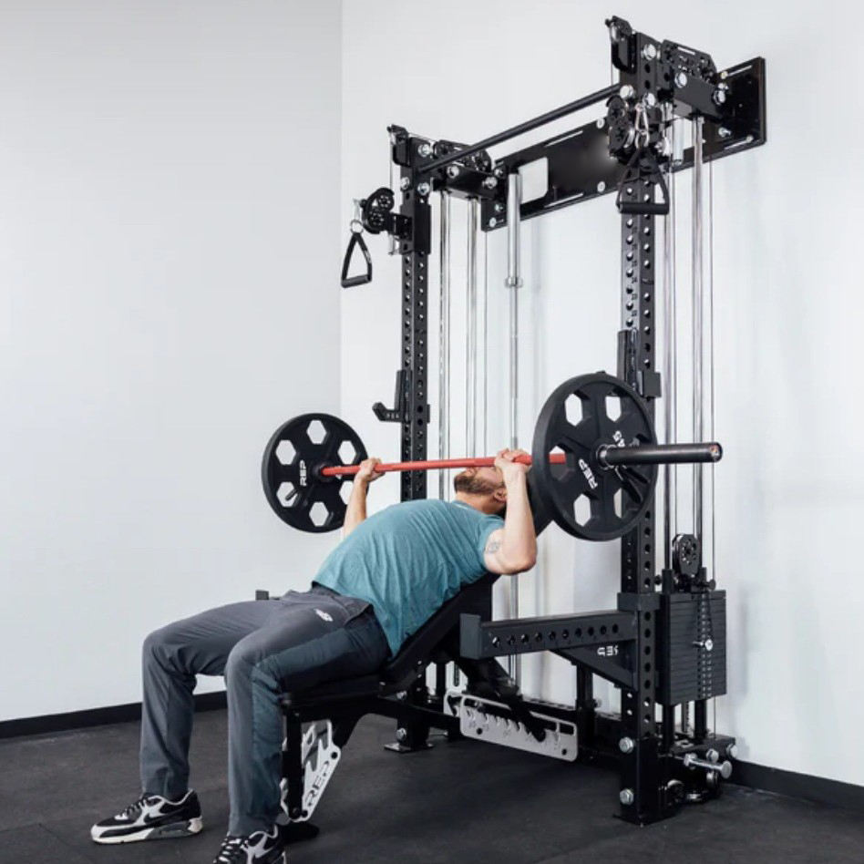 อุปกรณ์ออกกำลังกายแบบมัลติฟังก - Home Gym Folding Rack บทวิจารณ์และราคา