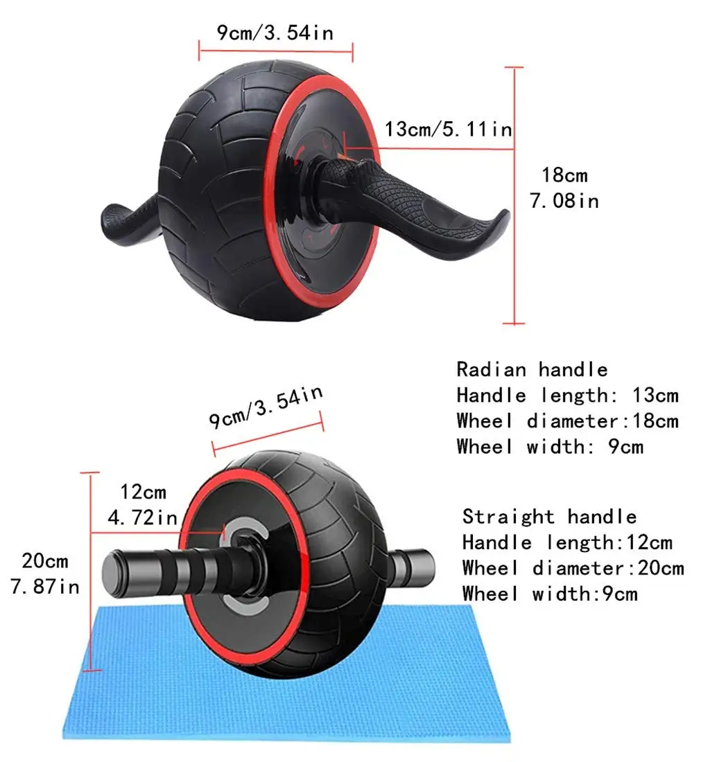 ล้อบริหารหน้าท้อง AB Wheel Rol - Ab Roller Wheel บทวิจารณ์และราคา